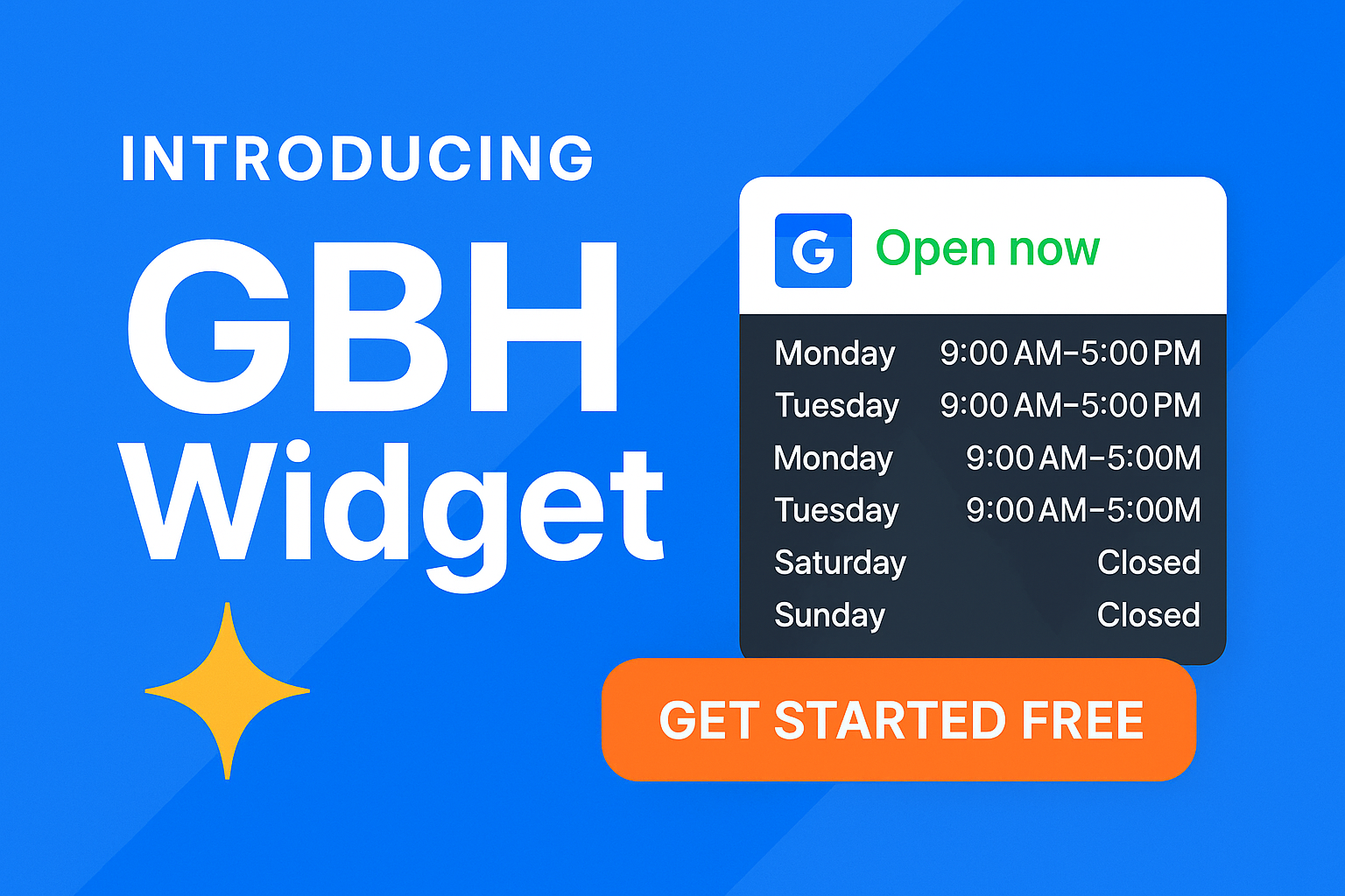 Display Your Live Google Business Hours on Your Website — Automatically